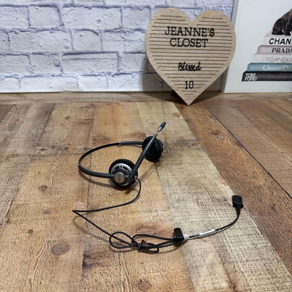 Plantronics HW710 EncorePro Mono Over-the-Head Noise Canceling Corded QD Headset